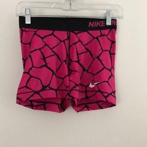 Pink nike pros